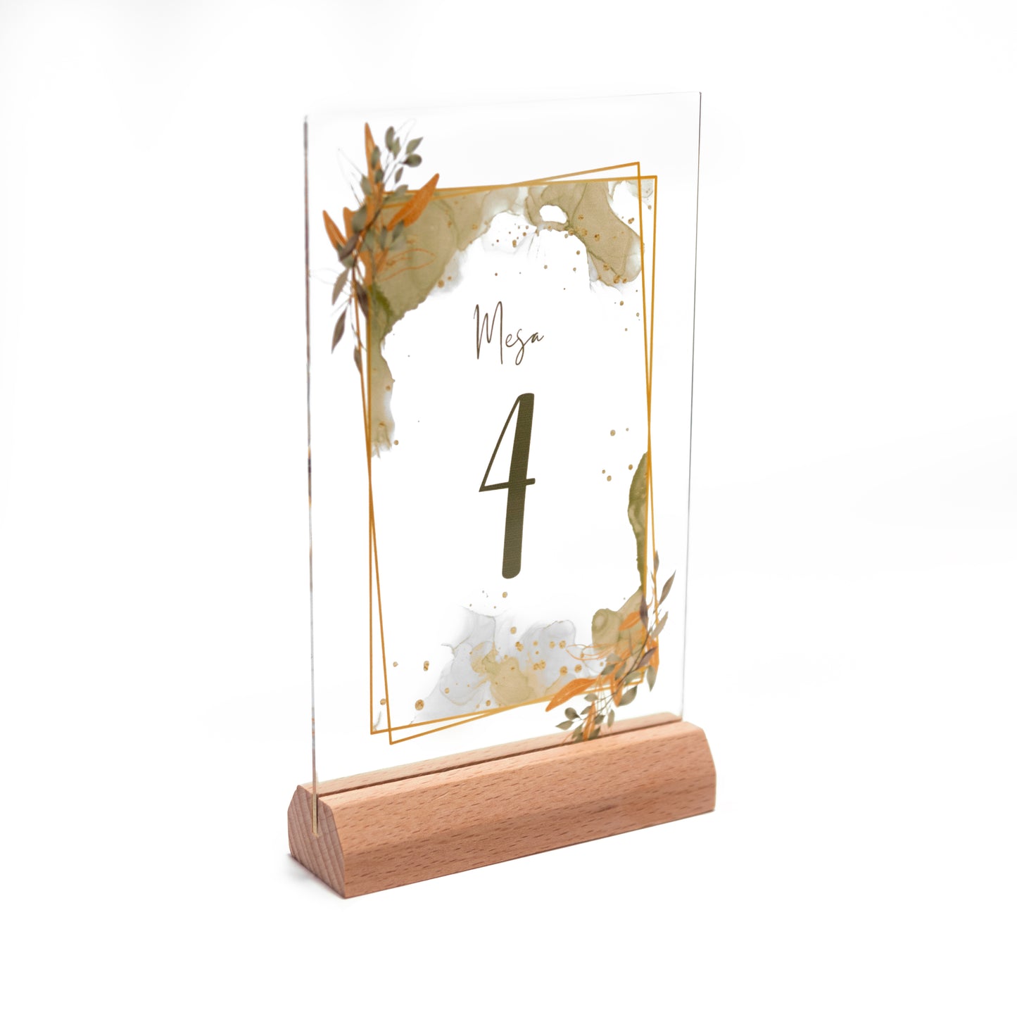 Números De Mesa Para Tu Boda - Centros De Mesa