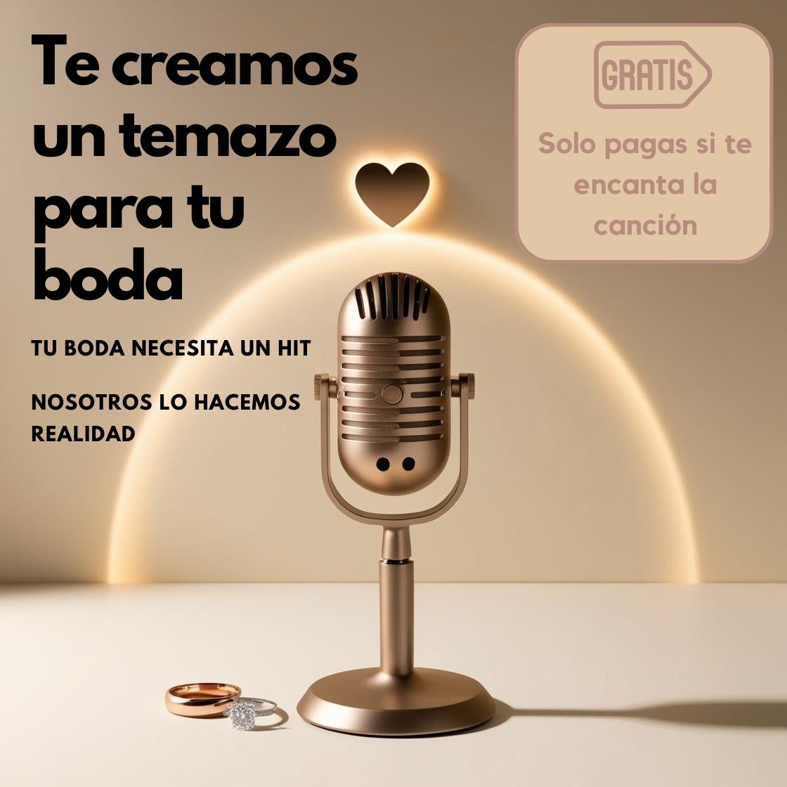 Canción Personalizada para tu Boda