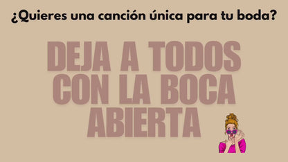 Canción Personalizada para tu Boda